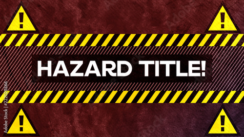 Hazard Sign Titles