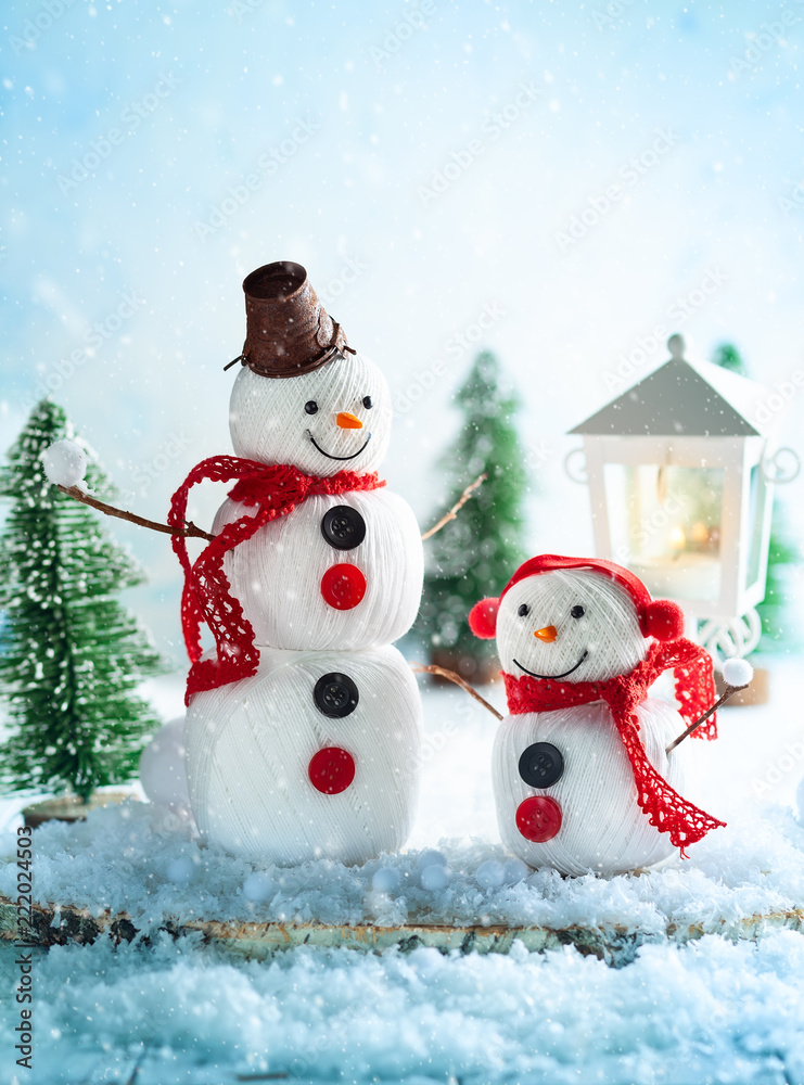 Handmade snowman Handmade snowman