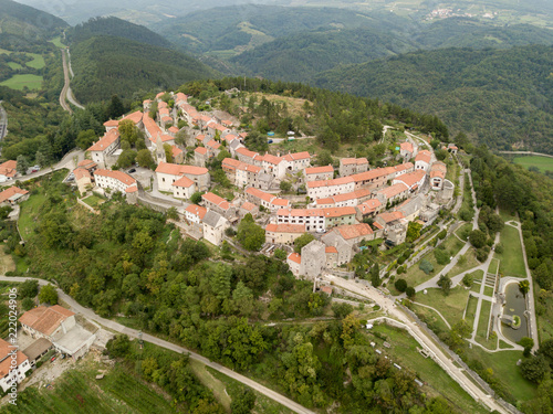 Štanjel (Stanjel; San Daniele del Carso) is a village on the Karst Plateau, Slovenia.  It dates back to prehistoric period; in the 17th century it was fortified to defend it against Ottoman raids.