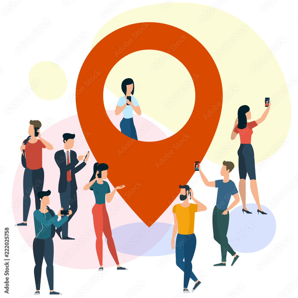 Fotografi location map pointer concept.