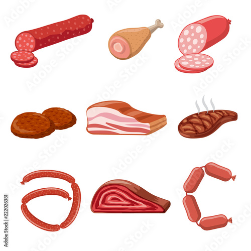 meat products icons