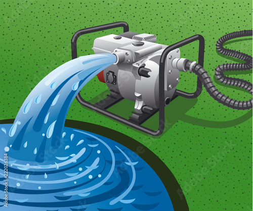 water pump power generator