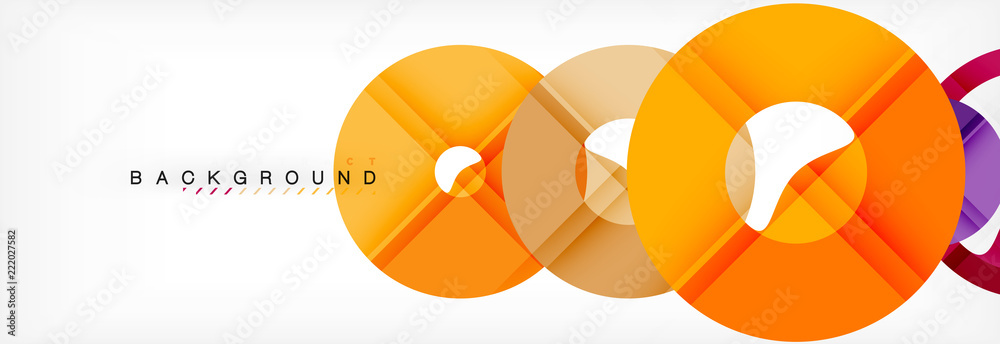 Geomtric modern backgrounds, rings abstract template Geomtric modern backgrounds, rings abstract template