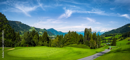 Golf course in the Mountains - Kitzbuhel Austria
