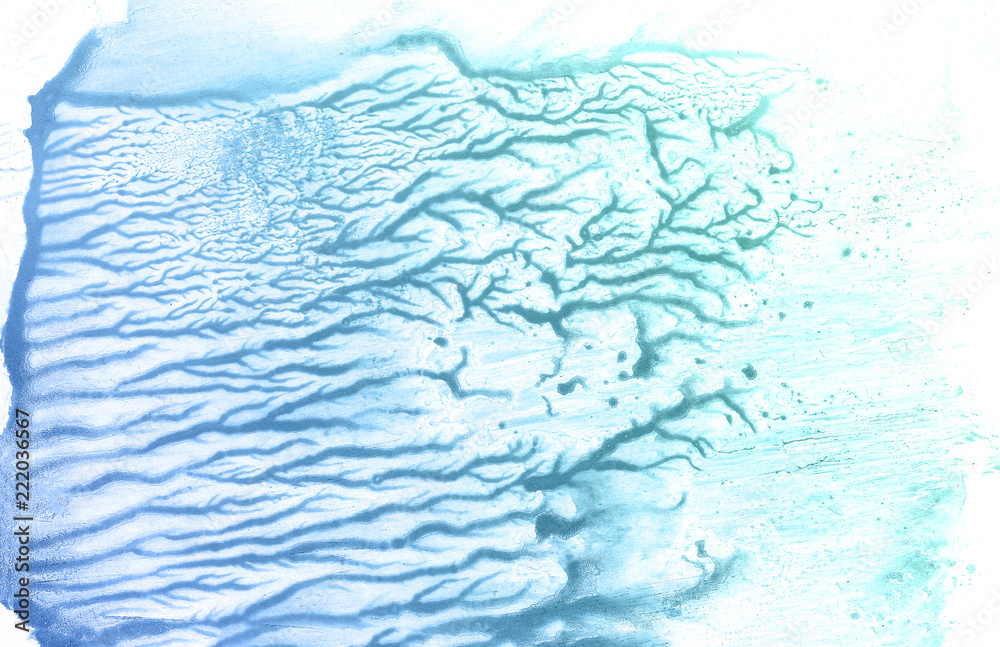 Obraz premium blue water background