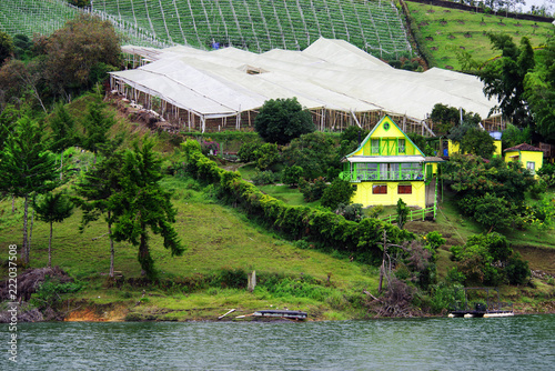 Foto Guatape Lake (El Penol) in Antioquia, Colombia, South America