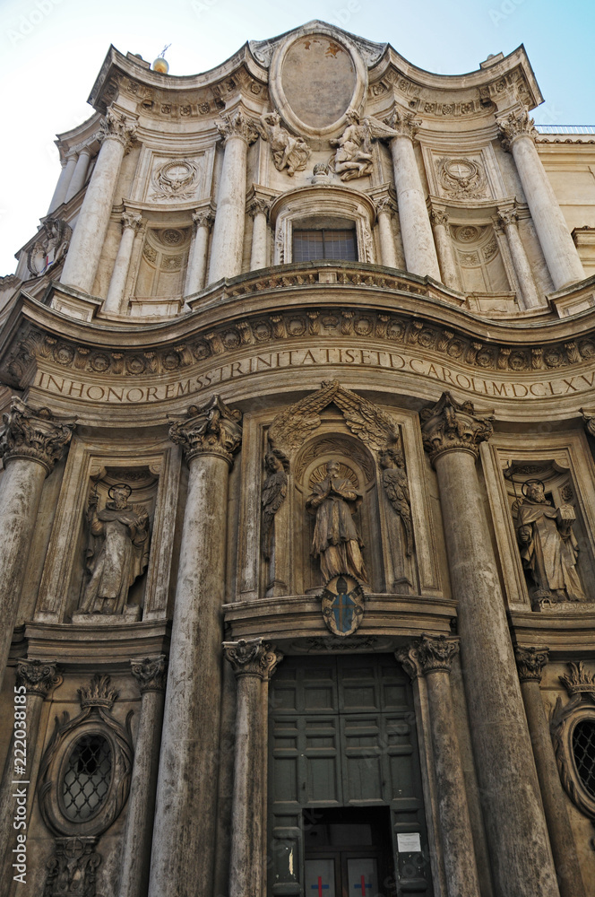 Roma, chiesa di San Carlino alle 4 fontane