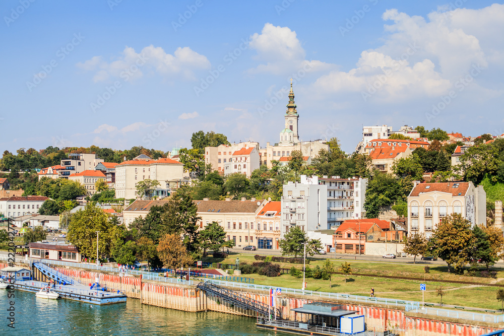Panoramic View Of Belgrade Serbia