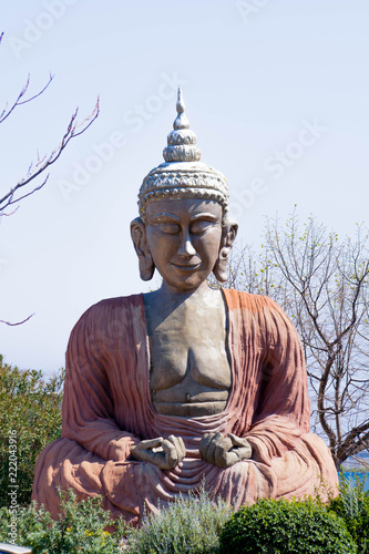 The Sculpture of Gauthama Buddha photo