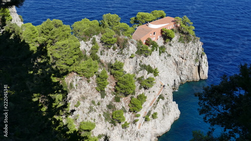 Capri east coast Villa Malaparte photo