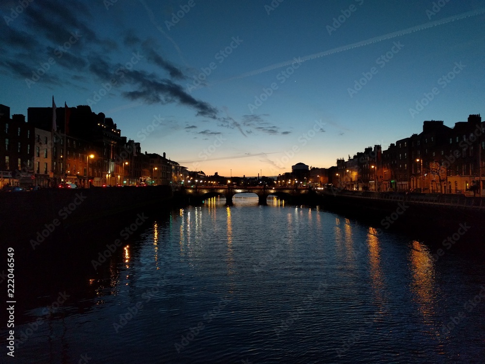 Sonnenuntergang über Irland 