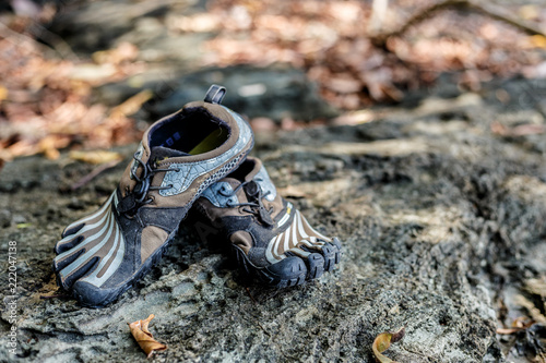 Pair of barefoot shoes