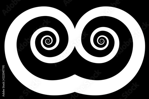 Espirales hacia el infinito.