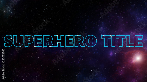 70s Galaxy Trails Title