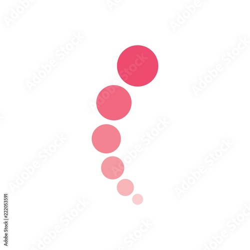 circle up motion gradation logo