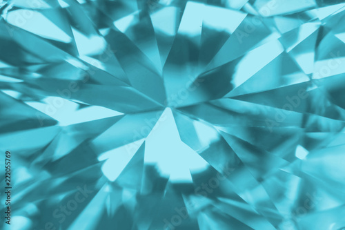 Abstract blue Diamond teal topaz Gemstone Jewelry Background photo