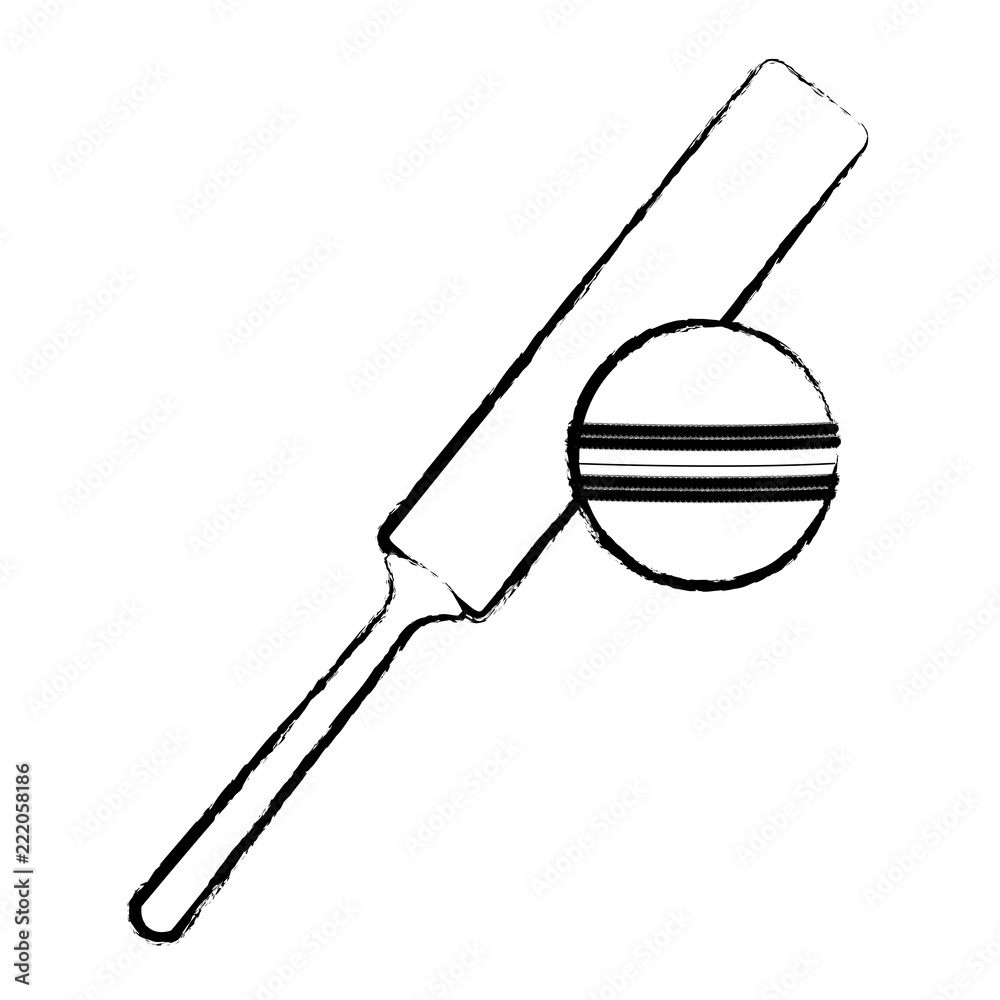 How To Draw A Cricket Bat And Ball - Step By Step | Storiespub-saigonsouth.com.vn