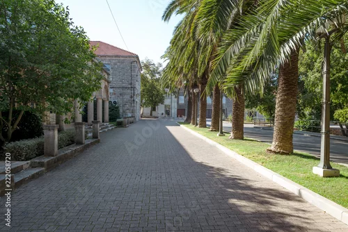 Obraz Miasto Blato na wyspie Korcula, Chorwacja