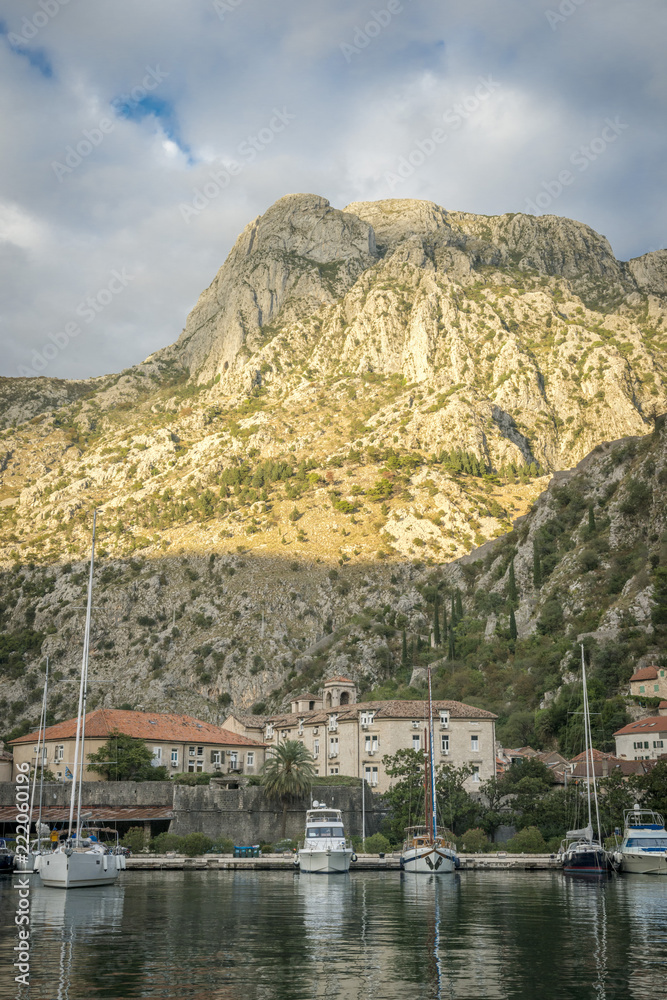 beautiful view on Kotor, Montenegro