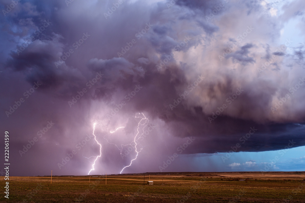 Lightning and dramatic stormy sky. Lightning and dramatic stormy sky.