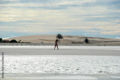 Jericoacoara is a virgin beach hidden behind the dunes of the west coast of Jijoca de Jericoacoara, Ceará, Brazil