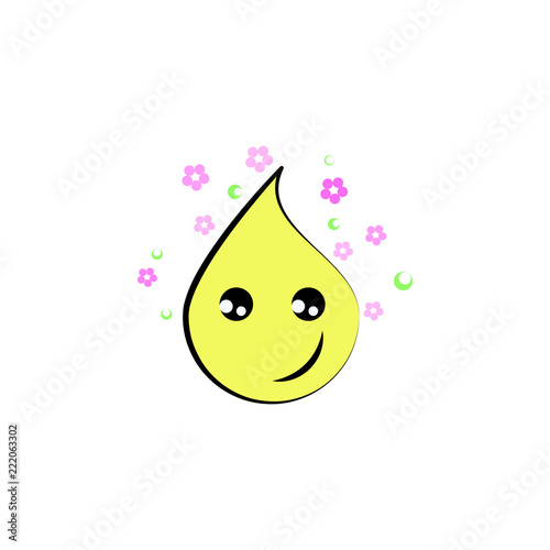 emoji friendly icon. Element of colored emoji icon for mobile concept and web apps. Cartoon emoji friendly icon can be used for web and mobile