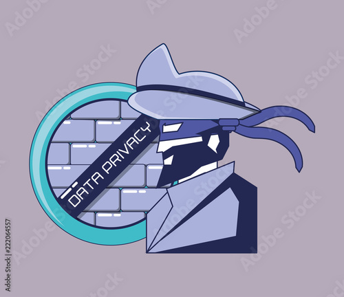 pirate with wall data privacy