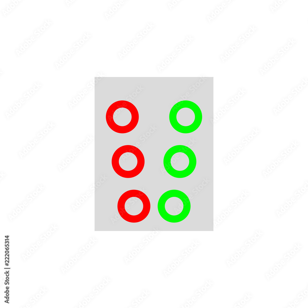 divergence card illustration. Element of optometry icon for mobile concept and web apps. Colored divergence card illustration can be used for web and mobile divergence card illustration. Element of optometry icon for mobile concept and web apps. Colored divergence card illustration can be used for web and mobile