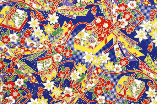 背景 千代紙 花柄 Stock Photo Adobe Stock