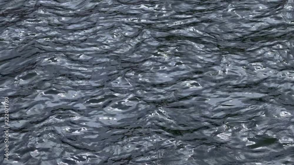 Gentle waves on dark ocean surface Gentle waves on dark ocean surface