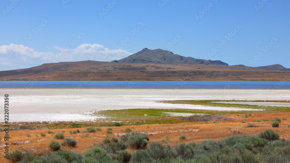 Obraz premium Antelope Island State Park in Utah