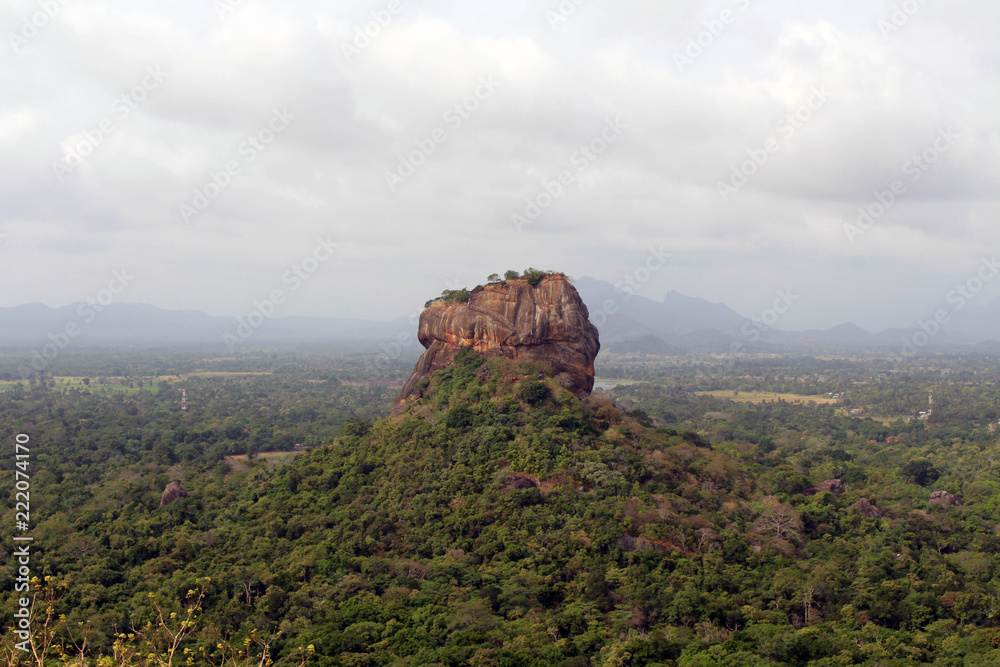 The mighty Sigiriya - The Lion Rock-, as seen from Pidurangala Rock