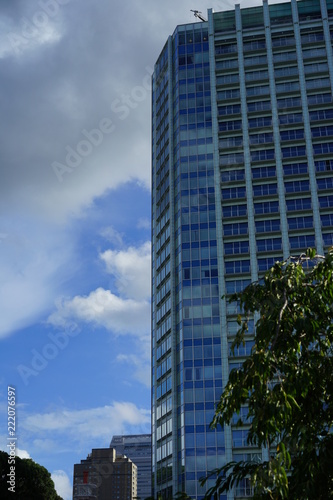 東京タワーと空