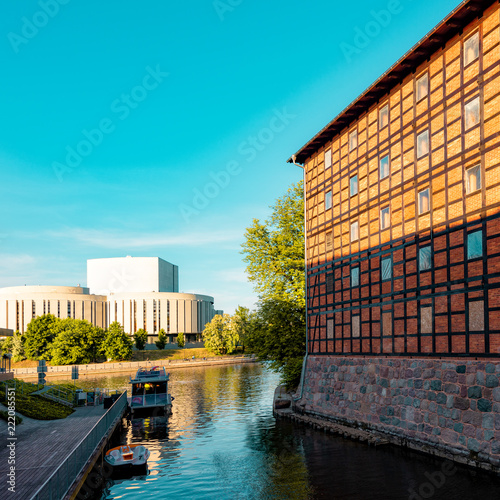 Bydgoszcz St. Martin and St. Nicholas Cathedral and Mill Island photo