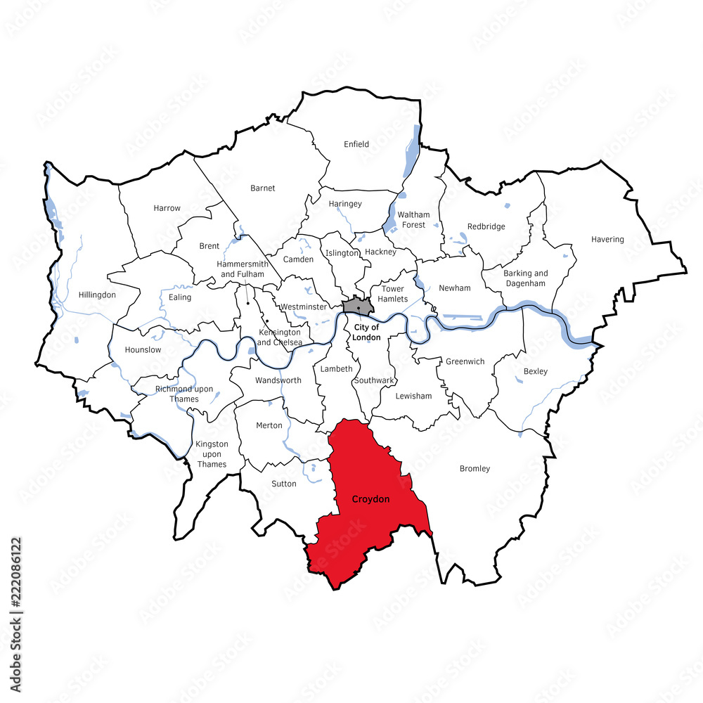 London Boroughs - Croydon
