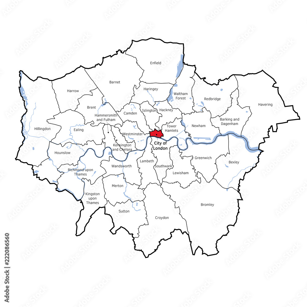 London Boroughs - City of London 