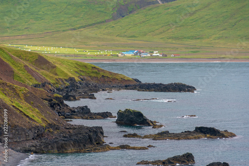 Njardvik Screes and view from the the road to Borgarfjördur Eystri photo