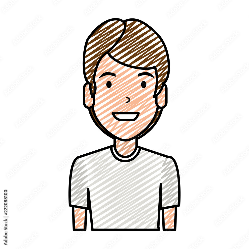 elegant and young man character elegant and young man character