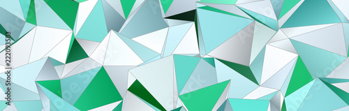 Triangular 3d  modern background