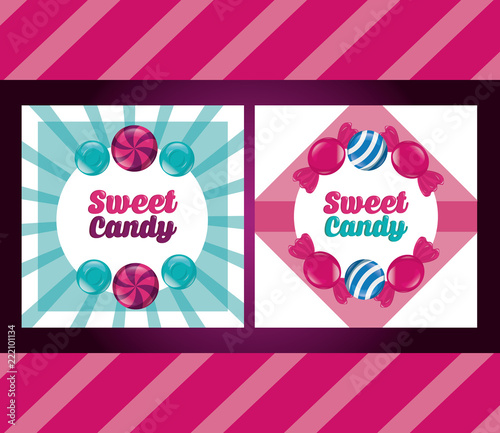 sweet candy card