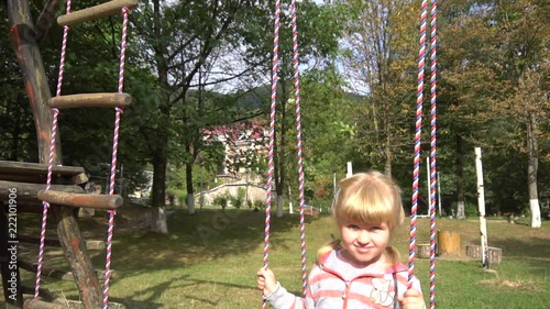 girl on the teeter-totter
