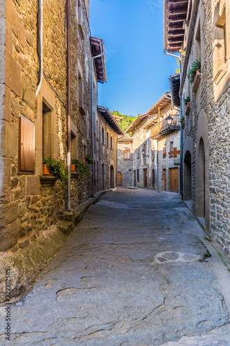 Beautiful ancient village of Rupit (Catalonia, Spain) © zkcristian