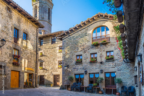 Fototapeta Naklejka Na Ścianę i Meble -  Beautiful ancient village of Rupit (Catalonia, Spain)