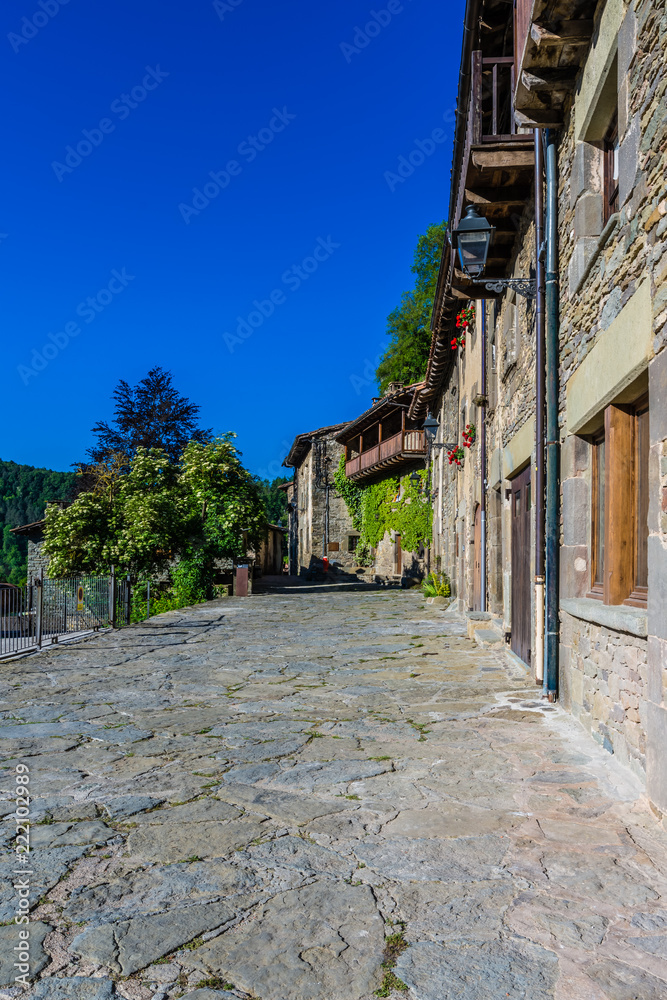  Beautiful ancient village of Rupit (Catalonia, Spain)