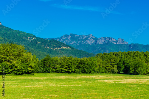 The Peak of Puigsacalm in the province of Garrotxa (Catalonia, Spain)