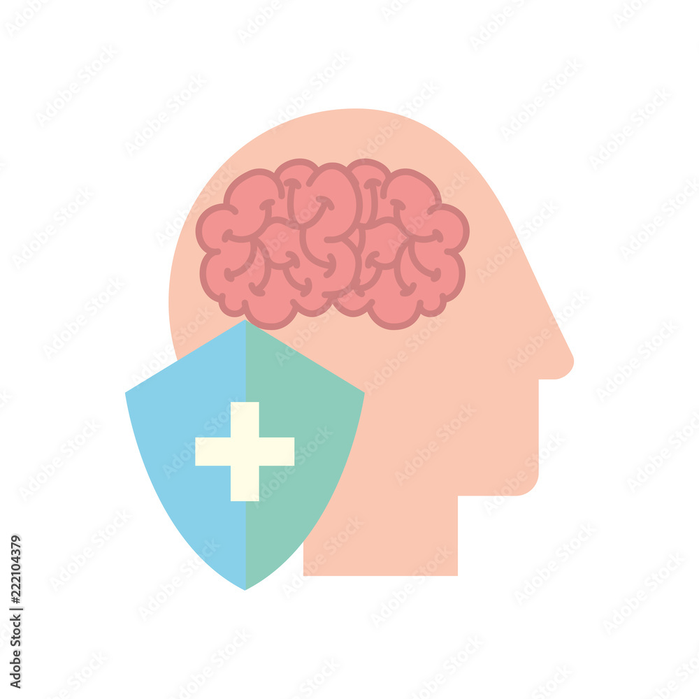 profile human head brain shield protection medical profile human head brain shield protection medical