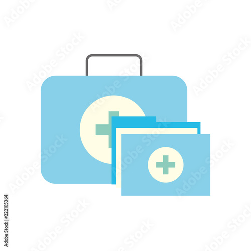kit first aid folder report medical