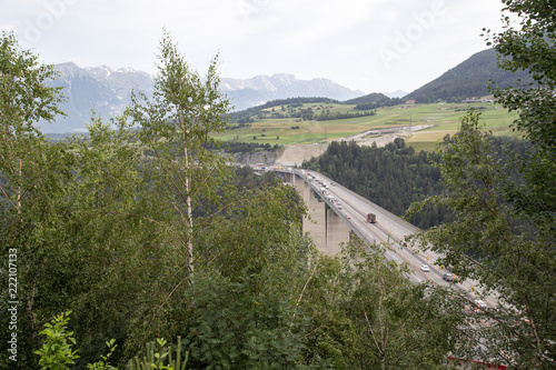 Europa Bridge in Innsbruck, Austria photo