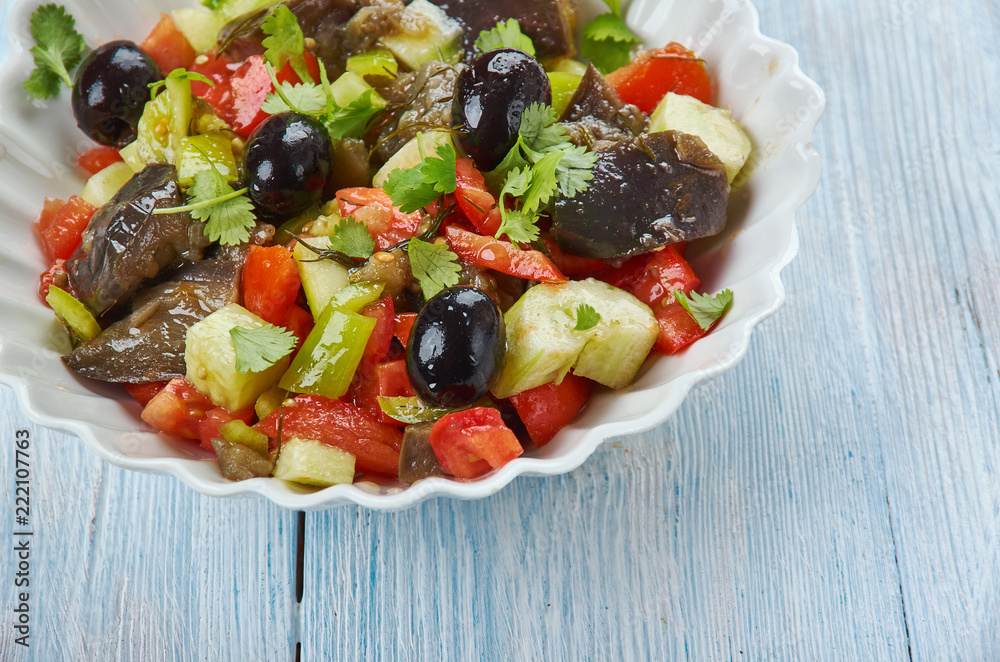 Armenian Roasted Eggplant Salad