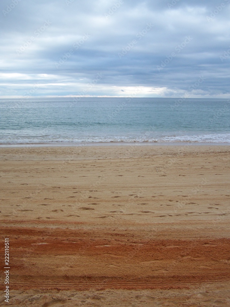 Atlantic Ocean Beach Landscape